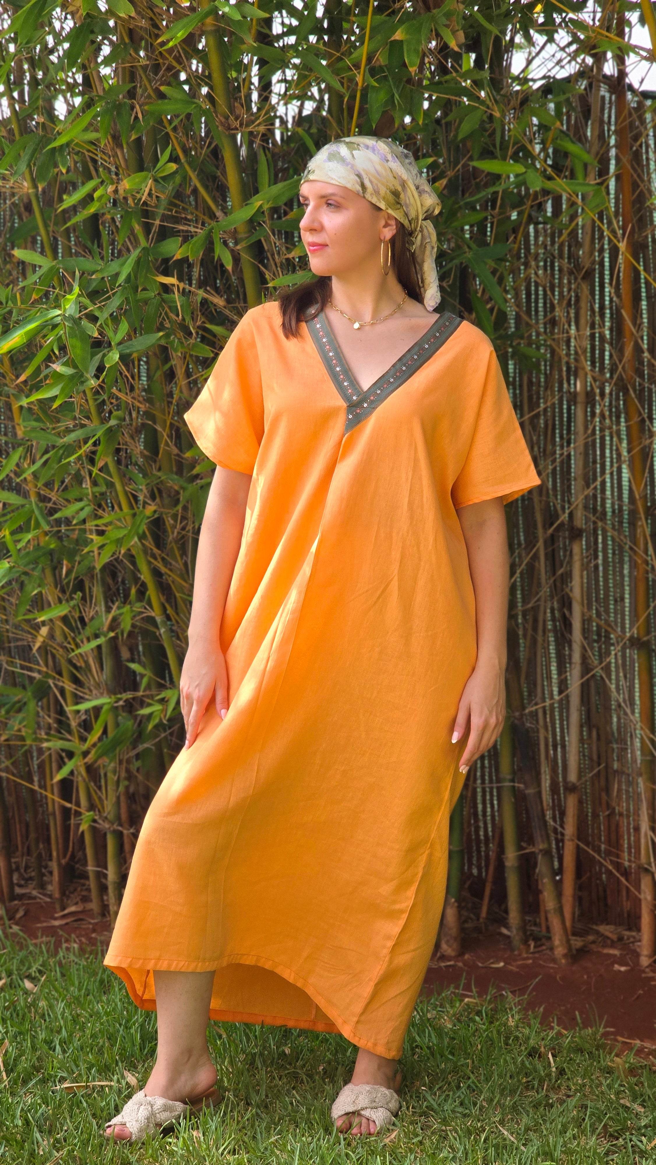 Gandoura Fleur d'oranger