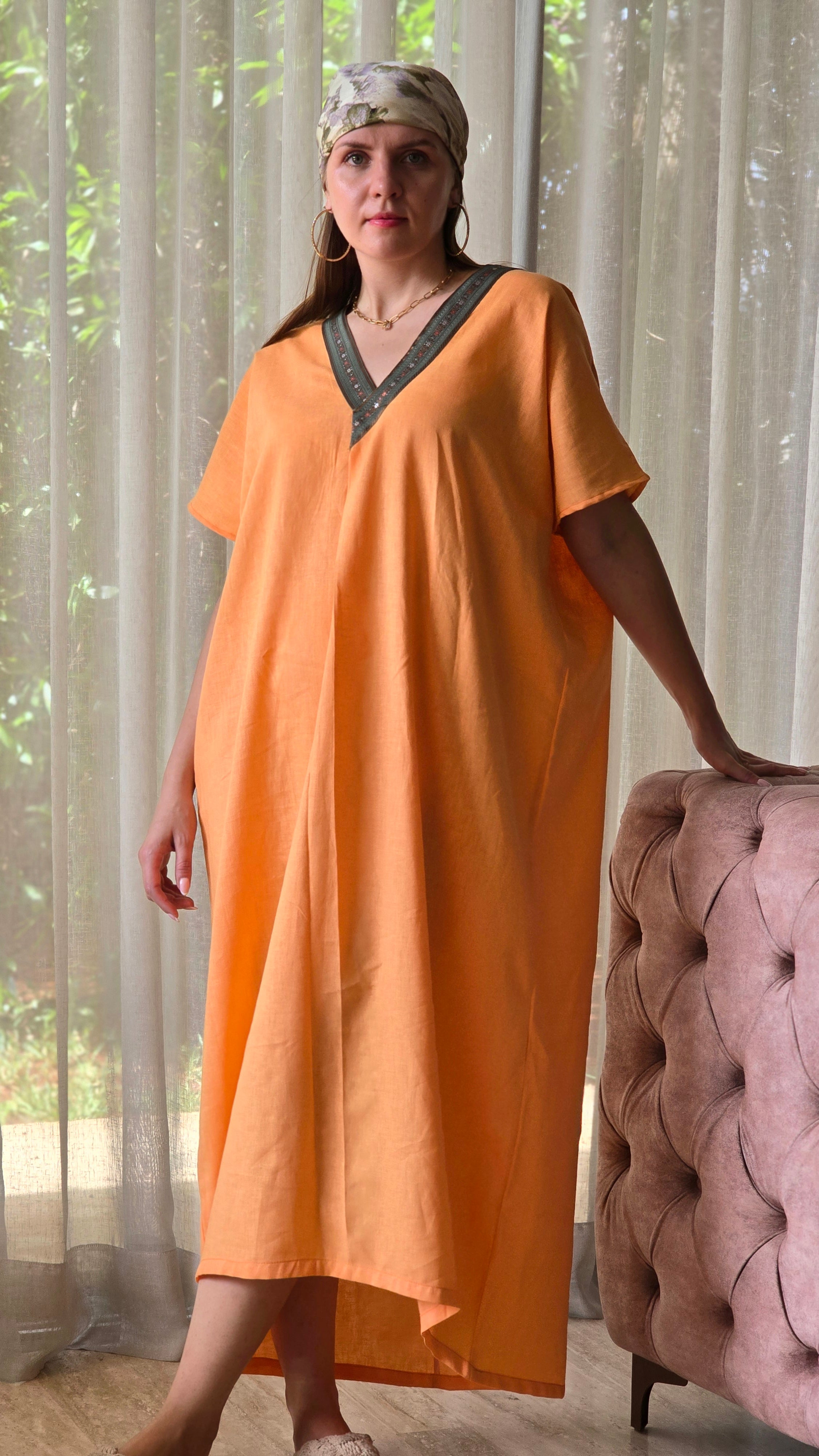 Gandoura Fleur d'oranger